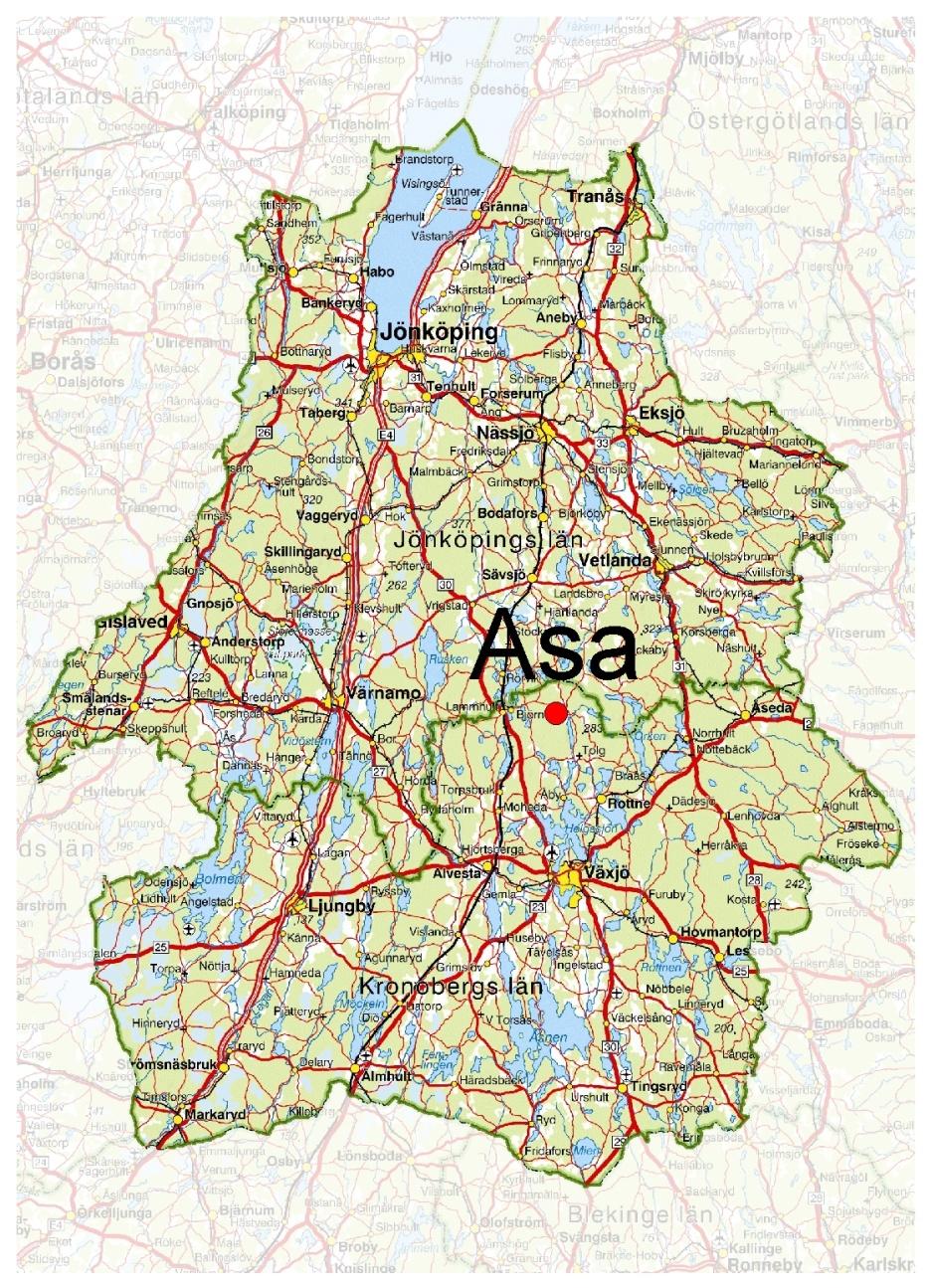 medlt,µeltim³8-g/mnhaozo140120100806040200jfmamjjasondmånadintroduktion Året 2009 är tredje året med marknära ozonmätningar i Asa, sedan vi fick uppdraget att fortlöpande studera bakgrundshalten av