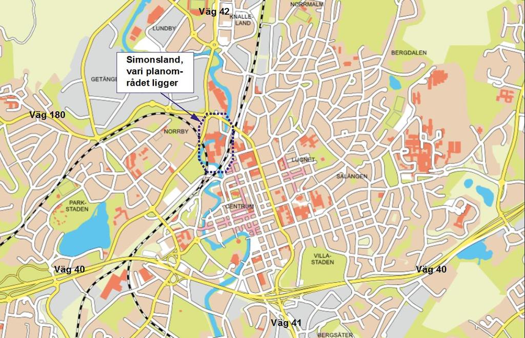 -14 PM Rev 2018-11-01 TRAFIKANALYS I ANSLUTNING TILL PLANUTREDNING FÖR SIMONSLAND 1 (18) S w e co Skånegatan 3 Box 5397 SE-402 28 Göteborg, Telefon +46 (0)31 62 75 00 www.sweco.