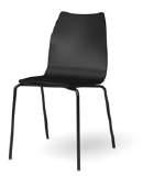 Design: om Stepp Beskrivning eknisk information Klädselmaterial Knuff är en stapelbar stol med sittskal i Bredd: 47,5 cm Kundtyg K formpressat trä och underrede i krom Djup: 50 cm eller lack.