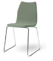 Design: om Stepp Beskrivning eknisk information Klädselmaterial Knuff är en stapelbar stol med sittskal i Bredd: 50 cm Kundtyg K formpressat trä och underrede i krom Djup: 50 cm eller lack.