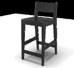 låg Design: Daniel Enoksson new Beskrivning eknisk information Klädselmaterial Use är en barstol i trä som finns i två höjder Bredd: 38 cm Kundtyg K och levereras med