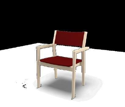 Stolen görs som Sitthöjd: 47 cm ygåtgång 2 sitsar: 0,75 lpm standard i klarlackat och svartbetsat Sittdjup: 46,5 cm Läderåtgång sits: 0,8 m² utförande men även andra utförande otalhöjd: 88 cm är