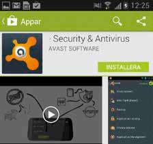 Avast är gratis och innehåller de viktigaste säkerhetsfunktionerna för Androidbaserade telefoner och pekdatorer.