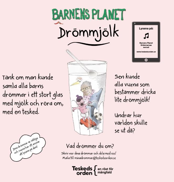 Barnens planet uppmärksammas av Arla som har intresserat sig för