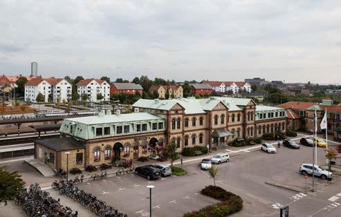 CASE STATIONSRENOVERING I HALMSTAD DIALOG OCH SAMARBETE LYFTE HALMSTAD CENTRALSTATION Vad tänker göra med stationen?