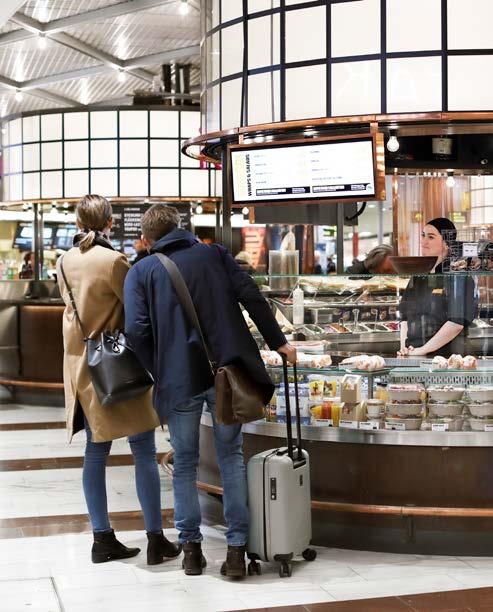 CASE STOCKHOLMS CENTRALSTATION VERKSAMHETEN Stationer EN NY MATDESTINATION MITT I CENTRALA STOCKHOLM Sveriges största station måste ha ett varierat utbud och innehåll som speglar resenärernas