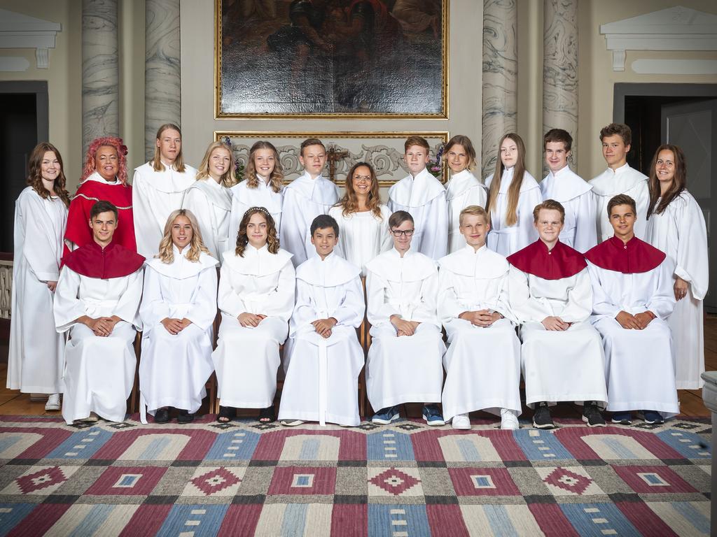Konfirmander i Hjortsberga kyrka Söndagen den 30 juni 2019 Konfirmationspräst: Annesophie Färdigh. Pedagoger: Helena Kronstrand och Malin Hjertquist.
