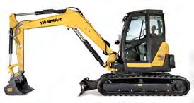 UTRUSTNING [ STANDARDUTRUSTNING ] PRESTANDA 4TNV98C Yanmar diesel Direktinsprutning Dieselpartikelfilter Motorstyrenhet (ECU) Eko-läge Automatiskt tomgångssystem ViPPS2i hydraulsystem (ViO