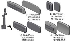 Lårstöd LÅRSTÖD TYG mod B 110x90VÄ LÅRSTÖD TYG mof J 165x120VÄ LÅRSTÖD TYG mod C 200x90VÄ LÅRSTÖD TYG mod G 300x95VÄ LÅRSTÖD TYG mod B 110x90HÖ LÅRSTÖD TYG mod J