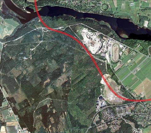 2.2.6 Karaktärsområde 6 - Skogslandskap på Röbäcksliden/ Lidberget Väster om grustaget ligger Lidberget.