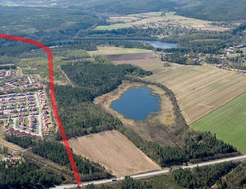 2.2.9 Karaktärsområde 9 - Skogsmark öster om Prästsjön Området mellan Baggbölevägen och Vännäsvägen öster om Prästsjön utgörs av skogsmark som till stora delar utgörs av reslig tallskog.