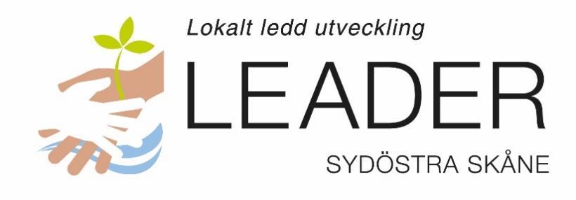 Användning av logotyper och andra informationskrav EU ställer krav på att den som har fått stöd ska informera om det och visa EU- och Leaderlogotyperna.