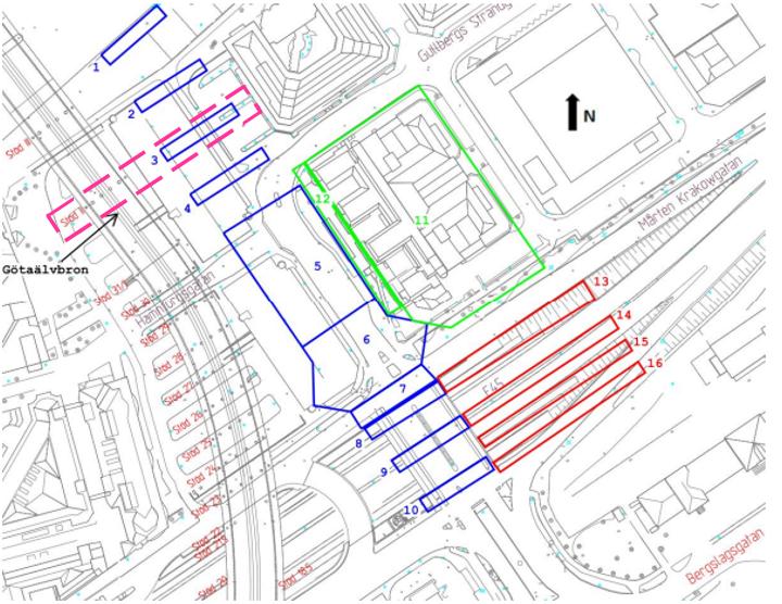 usage of a prescribed displacement to model the soil displacement proved to give rather accurate results in the verification study and this type of modelling is therefore used when analyzing the