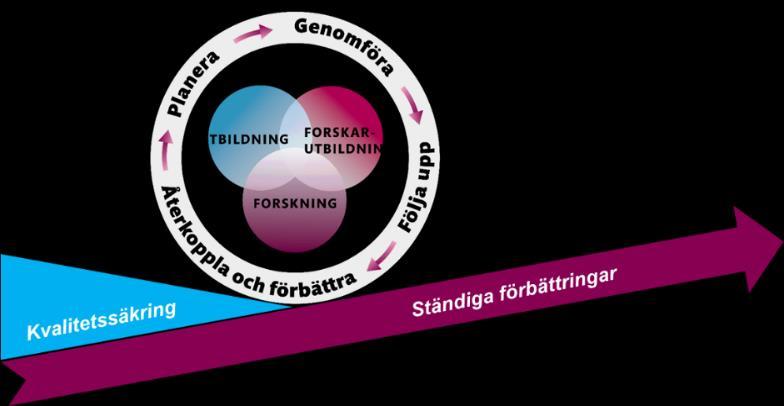 Karolinska Institutet Systematiskt kvalitetsarbete forskarutbildning 1 (8) Introduktion Det sammanhållna kvalitetssystemet KI har ett sammanhållet kvalitetssystem med gemensamma arbetssätt och