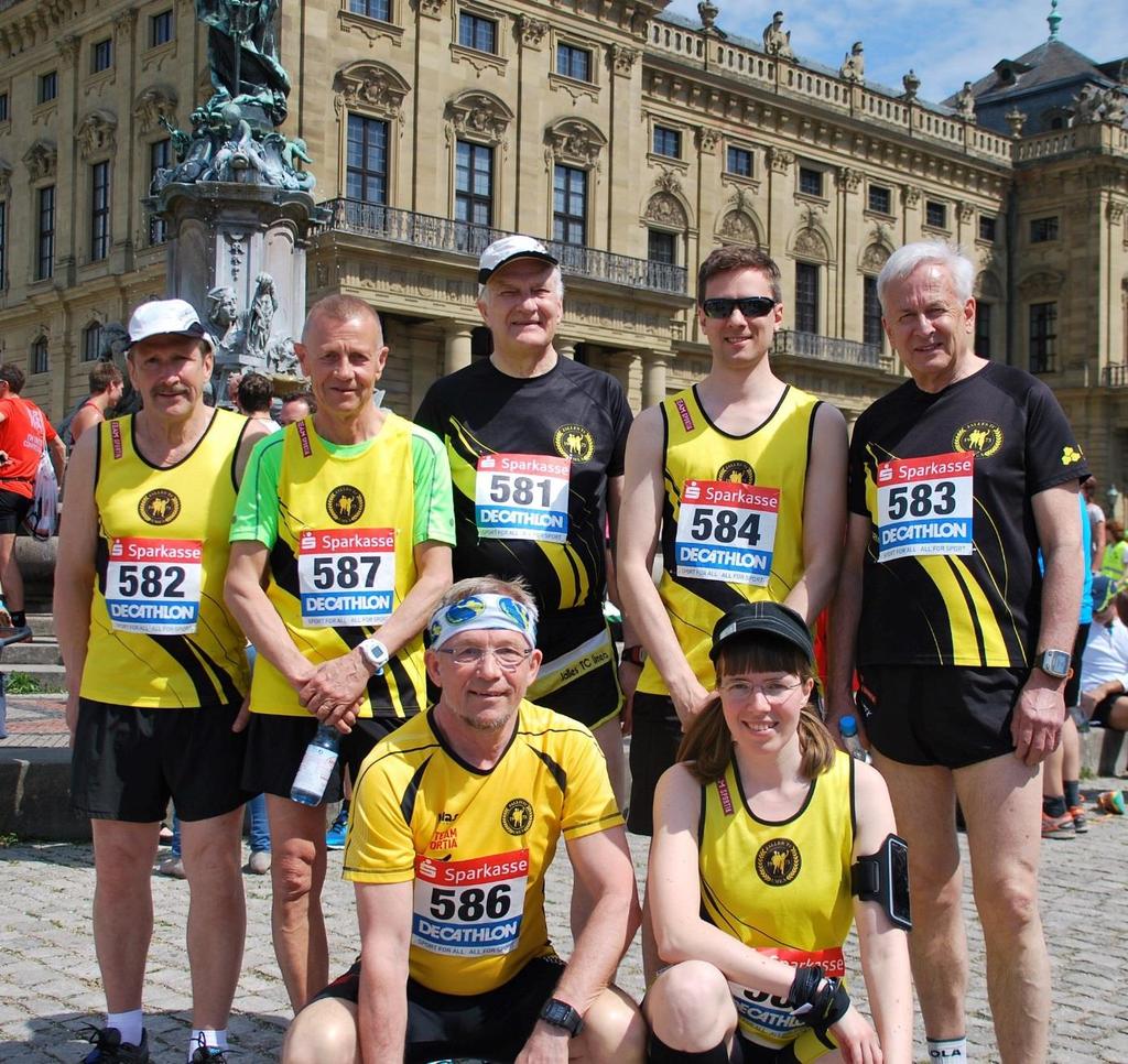 Jalles TC var inbjudna till 30:e Residenzlauf i vår vänort Würzburg, Tyskland. Vi deltog i aprilvärmen på distansen 10 km.