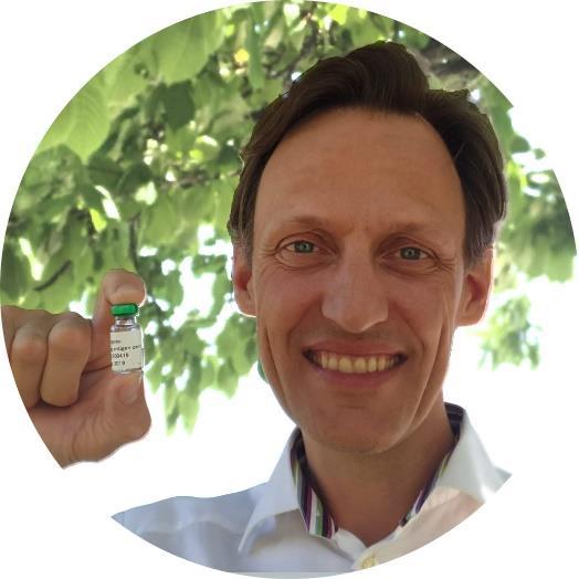 VD har ordet Under sommaren producerade vi vaccinantigener för Strangvac i stor kommersiell skala!