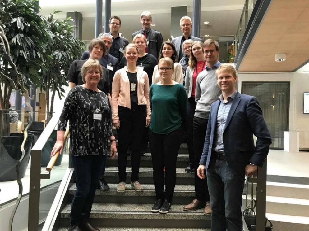 Bild från studiebesök på BUOS, maj 2018. 4 KUNSKAPSUPPBYGGNAD 4.1 ALLMÄNT Ett viktigt mål inom projektet har varit att skapa en ömsesidig förståelse mellan de civila myndigheterna inom FBD och FM.