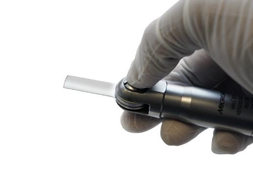 MicroAires ZR-serie med stora pendelklingor (REF ZR-032, -032M, -058, -059, -060, -061, -073, -079, -160,) kan inte användas med (REF 5945) modulen.