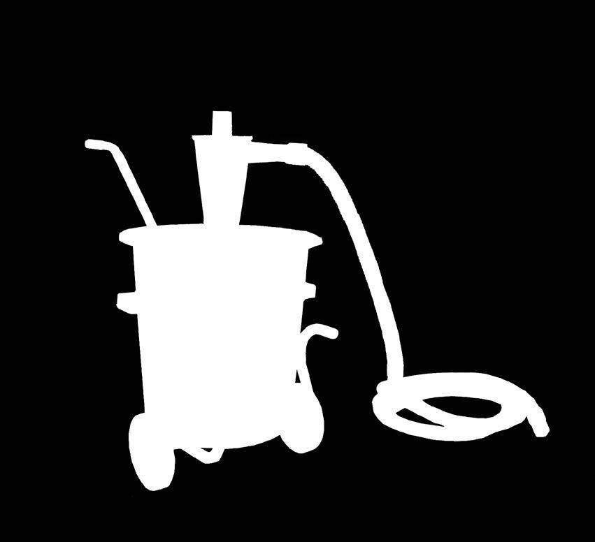 blandarstation, som även kan användas som föravskiljare till industridammsugare!
