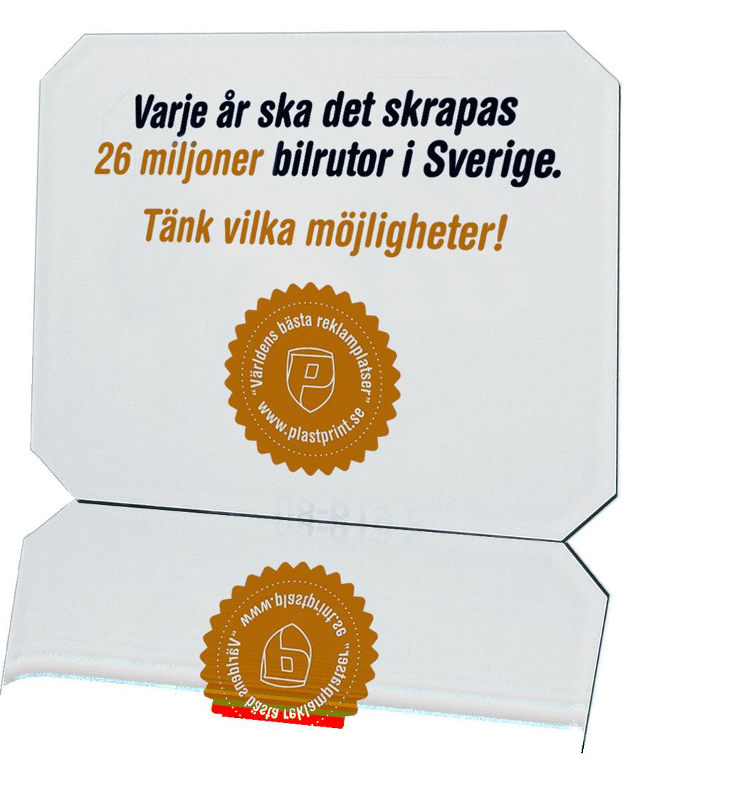 Isskrapa vit Vit isskrapa i tålig polystyrénplast med avfasade hörn. Maximal skärpa i kanterna för ett snabbt och bra resultat.