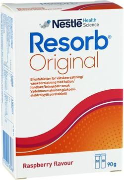 Uppgiftslämnare: Nestlé Sverige AB Varumärke: RESORB Leverantörens artikelnummer: 206287-K 206287-M Förpackningsstorlek: 90g Produktinformation Ingrediensförteckning: Ingredienser: Glukos, syra/syre