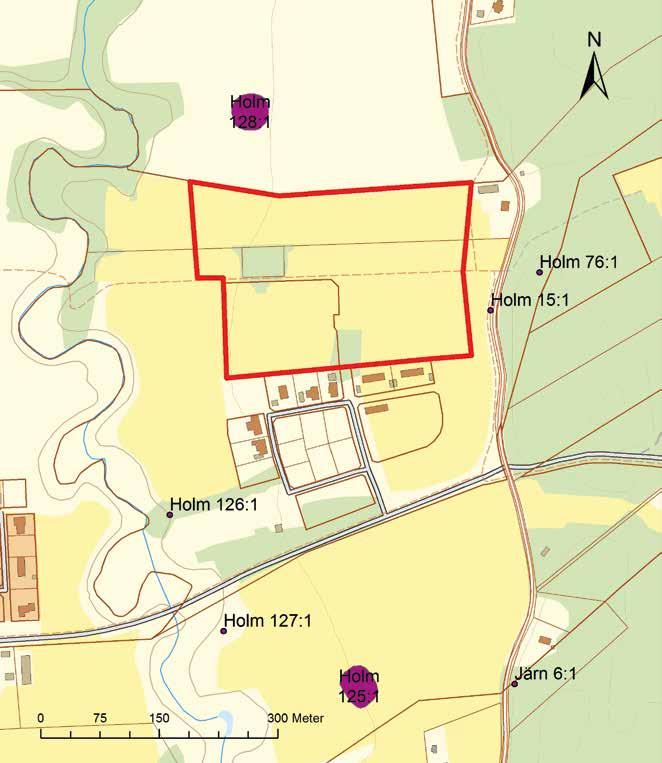 Utredning i Ängenäs 7 RAÄ 126 :1 och 127 :1 fångstgropar RAÄ Holm 125 :1