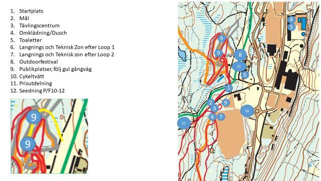 Översiktsbild Tävlingsområde