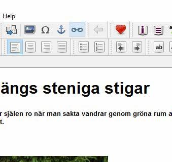 och klickar på h.