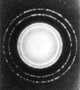 Elektronmikroskop En elektronstråle som passerar en apertur ger upphov till diffraktionsmönster