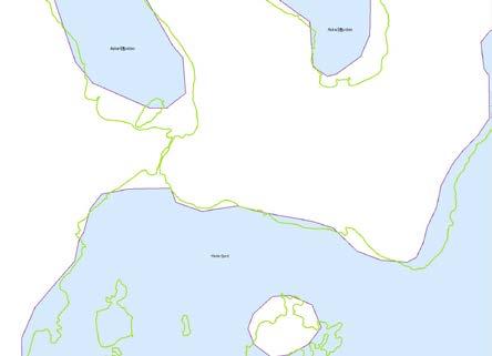 fickstränder, strandkust, klintkust och strandkust med naturliga barriärer) ströks från pilotstudien på grund av otillräckliga indata. 6.