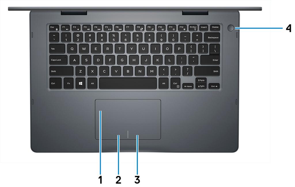 4 USB 3.1-port Gen 1 Anslut kringutrustning, såsom lagringsenheter och skrivare. Ger dataöverföringshastigheter på upp till 5 Gbit/s. 5 USB 3.