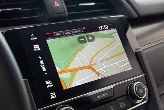 Honda CONNECT låter dig hålla kontakt med alla de saker som du tycker om i livet, som musik och vänner allt tillgängligt via en central pekskärm.