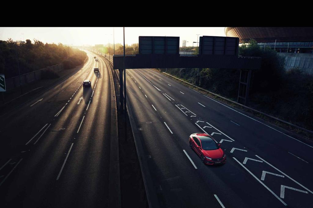 HONDA SENSING Honda SENSING är en av de mest avancerade sviterna av säkerhetsteknik som är avsedd att hålla dig och dina passagerare säkrare.