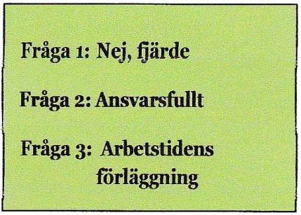 viktigast för dig? Så här svarade dom.
