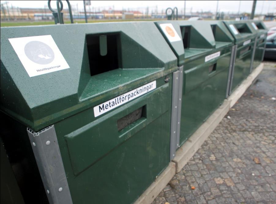 Planbeskrivning Återvinningsstation 4 (6) Redan idag har nya behållare placerats ut på återvinningsstationen. Alla behållare är nu krantömmande och därmed i ett mer enhetligt utförande.