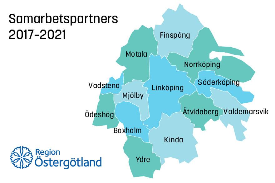 Samarbetspartners 2019 2021 Centrum för kommun stratetgiska studier bildades 1997 då Linköpings universitet och de östgötska kommunerna ingick ett avtal som