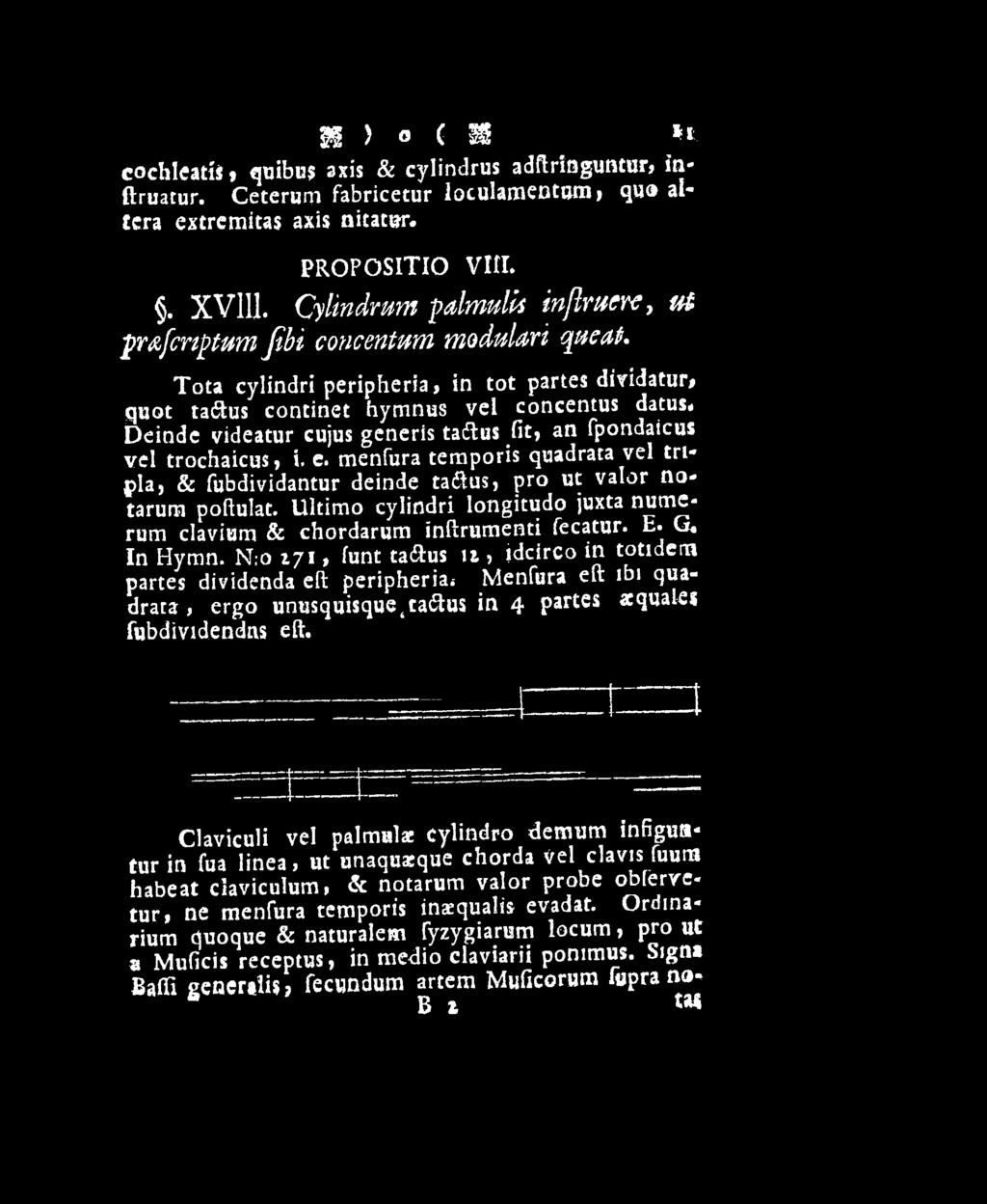 - Menfura eft ibi quadrata, ergo unusquisque4ta&us in 4 partes aequales fubdividendns eft.