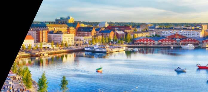 NORRBOTTEN ETT LÄN MED KONTRASTER Europas sista vildmark Bland de 36 mest innovativa regionerna I Europa 250 000