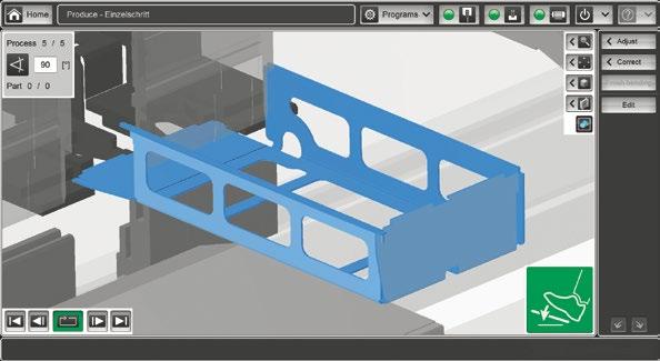 BOCKNING 25 ByVision Bending Enkel, användarvänlig och snabb styrning av kantpressar Med ByVision Bending blir bockningen lika enkel som den dagliga