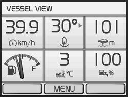 Carburant trajet, le volume consommé depuis la dernière remise à zéro de l'ordinateur de bord. Heures trajet, le temps passé depuis la dernière remise à zéro de l'ordinateur de bord.