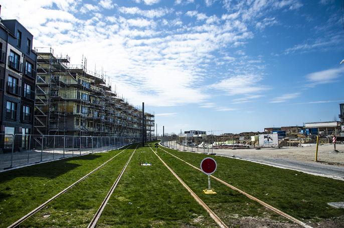 Spårvägen är en satsning på hållbar stadsutveckling och framtidens kollektivtrafik i ett av Lunds mest expansiva stråk, Kunskapsstråket.