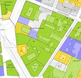 Sida 14 (76) Stockholmska särdrag inom riksintresset som bedöms viktiga för kvarteret Sperlingens Backe: Vyerna från viktiga utsiktspunkter, som blickfång.