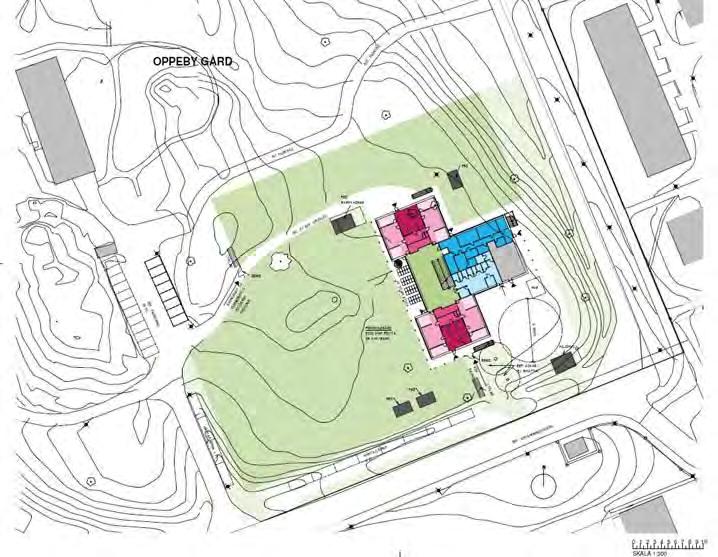 5.3 Avgränsning Figur 2: Föreslagen förskola Total area för föreslagen