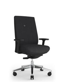 SAVO XO Steglös reglering av sitthöjd. Sittdjup regleras stegvis. Automatisk reglering av gungmotstånd. Samtliga modeller finns med armstöd som tillval, antingen tyg, 3D eller 4D.