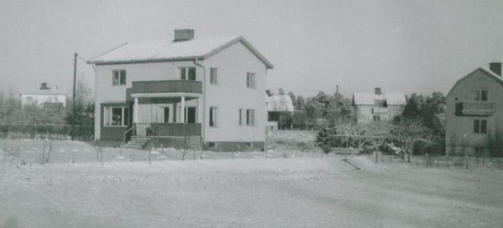 Byggt 1946, dåvarande ägare Direktör