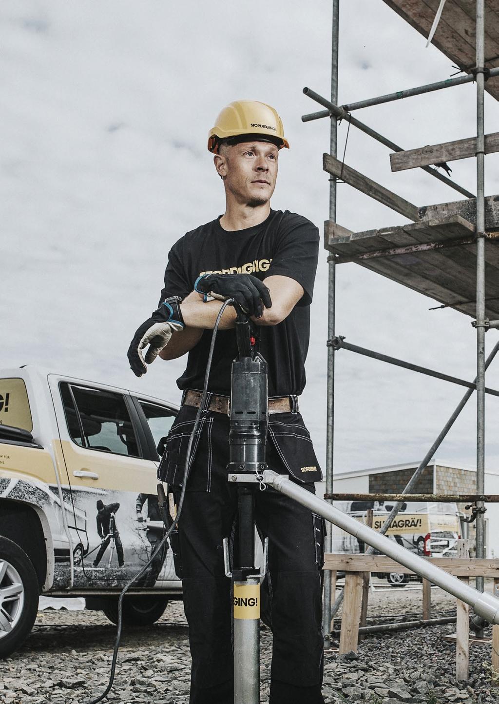 SÅ BLIR DU EN I SLUTA GRÄV- FAMILJEN VI ÄR ÖVERTYGADE OM ATT MARKNADEN FÖR MARKSKRUVAR KOMMER ATT VÄXA I TAKT MED ATT FLER OCH FLER UPPTÄCKER SKRUVENS ALLA FÖRDELAR.