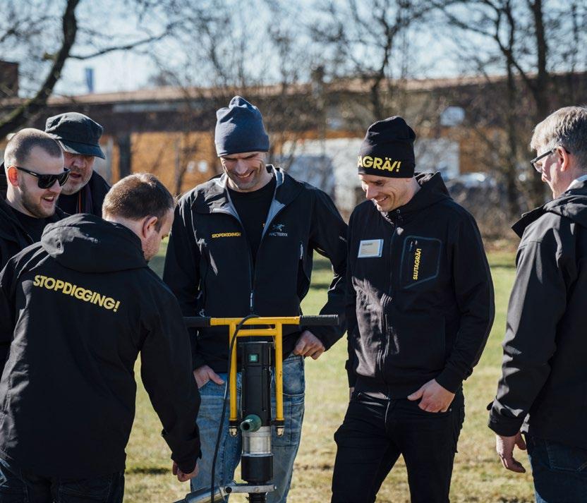 De uppdateras på förändringar och förbättringar vi gör av skruvarna.