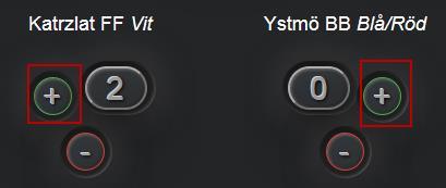 Du bytar period/halvlek genom att klicka på period ikonen.
