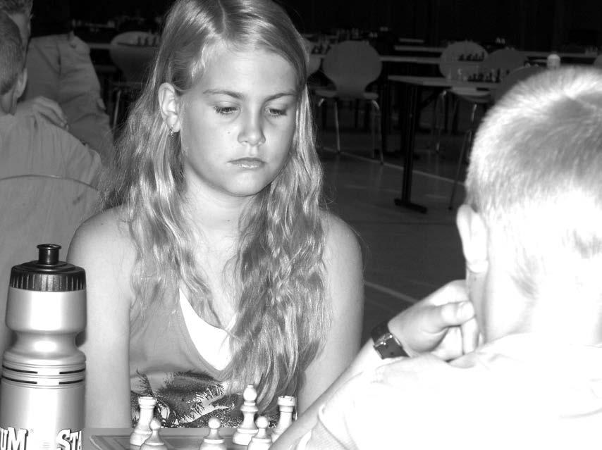 SCHACKFYRANFINALIST. I slutet av maj var Heidi Nilsson från Eslövs Montessoriskola i Globen och spelade Schackfyrans Sverigefinal.