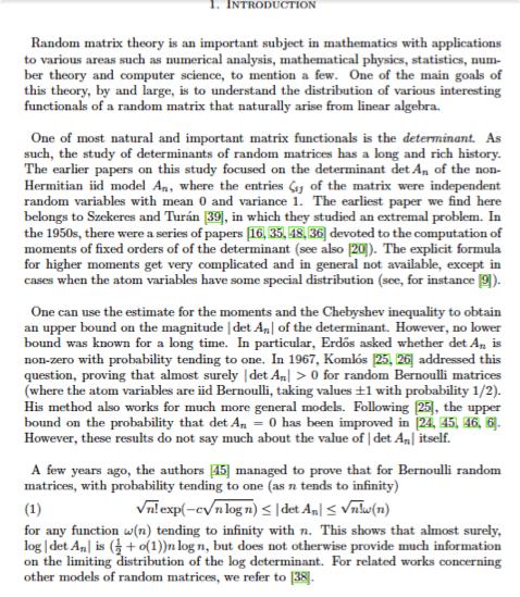 Externa källor i matema.sk text Behövs referenser i matematisk text? Existerar en idé i ett konceptuellt vakuum?